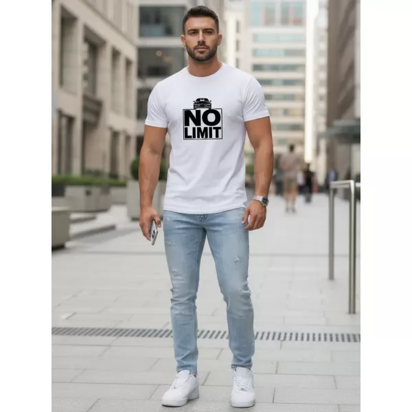  Herren-T-Shirt DSTREET NX0129R-WH WEIß 