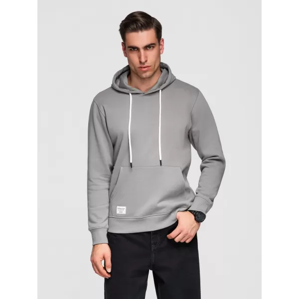  Herren-Sweatshirt OMBRE OM-SSBN-0270 GRAU 