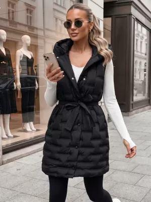 Damenweste DSTREET TY5903 SCHWARZ