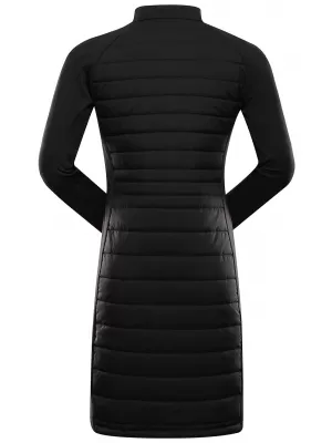 Winterkleid für Damen ALPINE PRO OLWA 2 SCHWARZ
