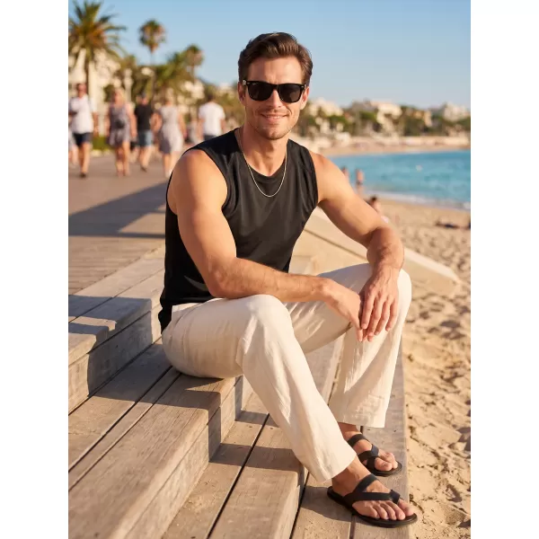  Sport-Tanktop für Herren MALFINI BREEZE 820 SCHWARZ 
