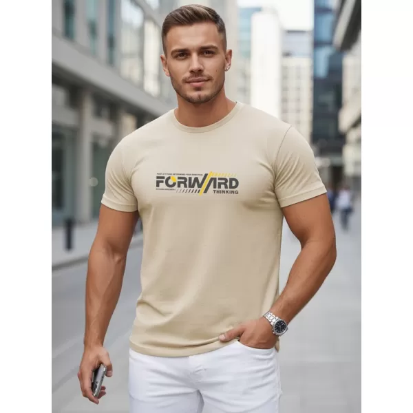  Herren-T-Shirt DSTREET NX0145R-BT BEIGE 