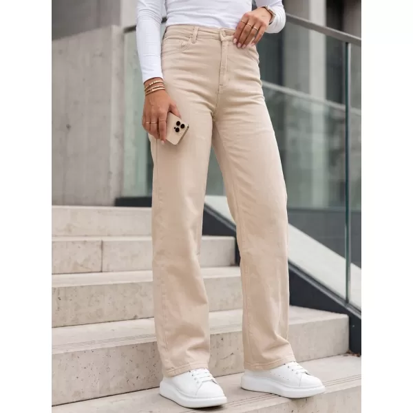  Damenhosen DSTREET UY3092 BEIGE 