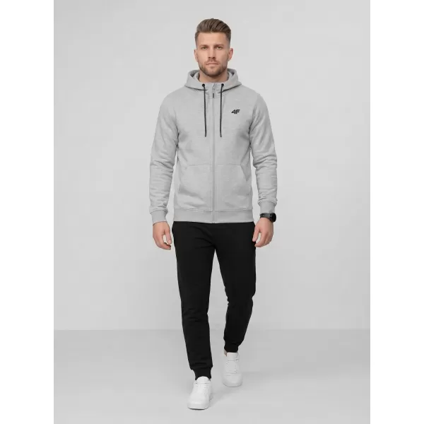  Herren-Sweatshirt 4F WMM00TSWSM2550 KALTE HELLGRAUE MELANGE 
