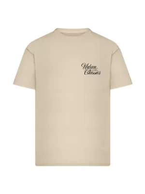 Herren-T-Shirt URBAN CLASSICS TB8757 WEIß/SAND