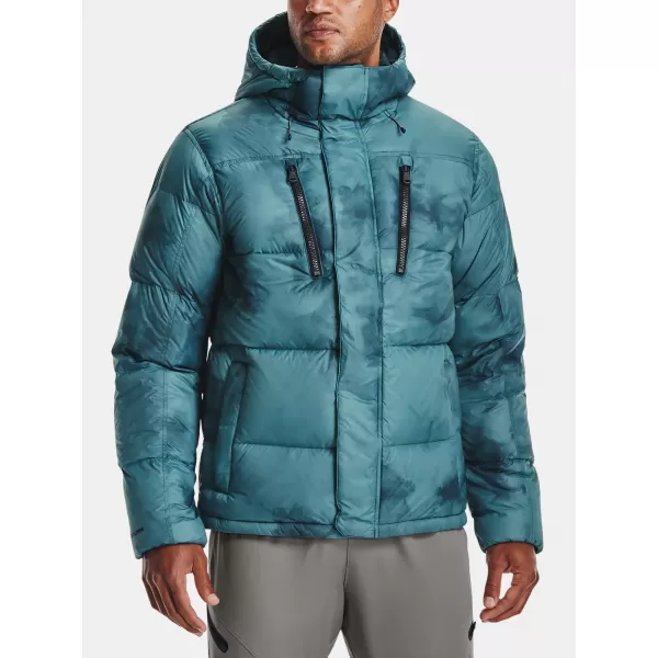  Herrenjacke UNDER ARMOUR UA STORM CGI DOWN PRINTED STORM JKT 1365809-413 BLAU 