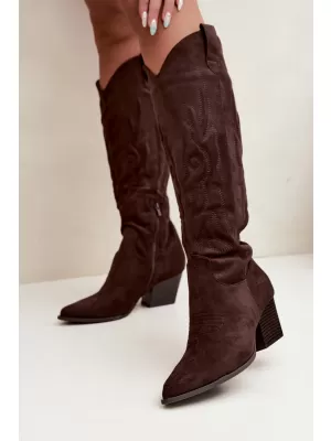 Damenstiefel BOTO 9697A-1 BRAUN
