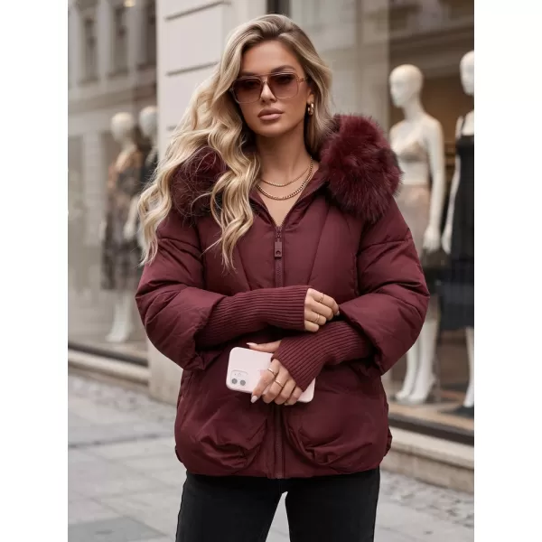  Damenjacke DSTREET TY5992 BURGUND 