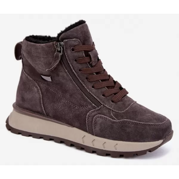  Damenstiefel BOTO 26BT17-651 GRAU 