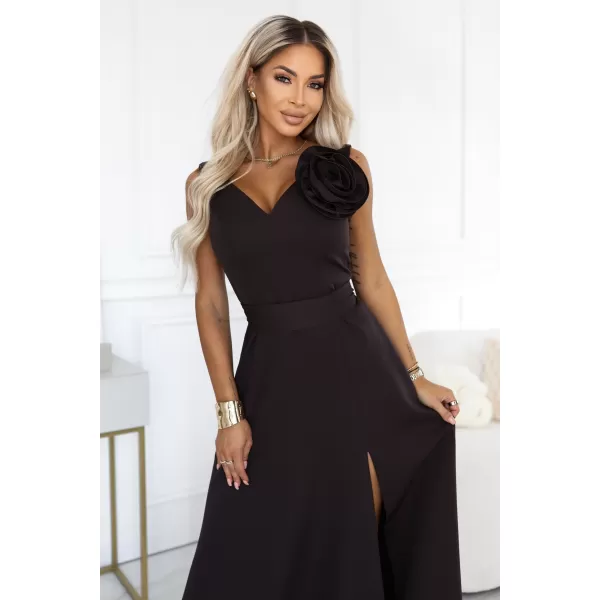  Kleid NUMOCO 669-5 SCHOKOLADENBRAUN 