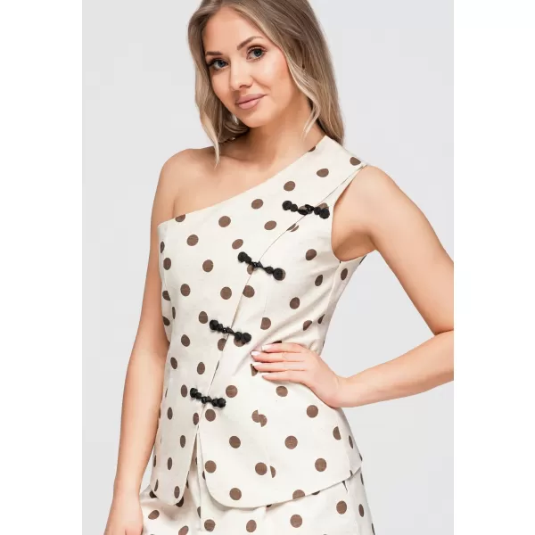  Damenbluse OMBRE OW-TS-E0061 TAUPE 