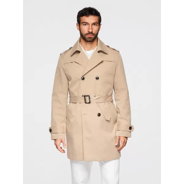  Herrenmantel OMBRE OM-COLC-0146 BEIGE 