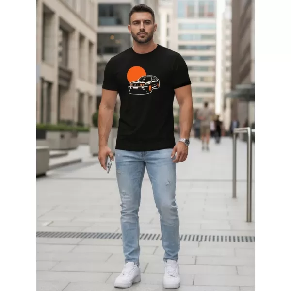  Herren-T-Shirt DSTREET NX5091R-BK SCHWARZ 