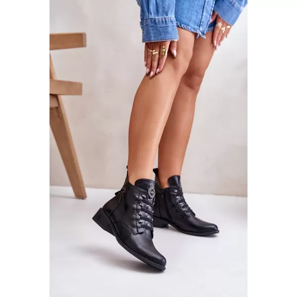  Damenschuhe BOTO ASA198-21 SCHWARZ 