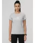 Damen-T-Shirt 4F WMM00TTSHF3309 KALTE HELLGRAUE MELANGE