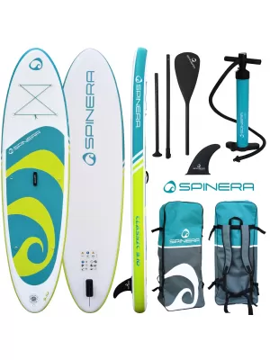 Paddle-Board SPINERA Classic 910 Pack 1 GRÜN/GELB
