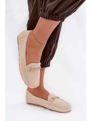Damenmokassins BOTO 6358 BEIGE