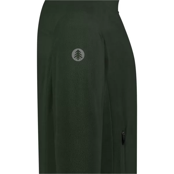  Leichtes Fleece-Sweatshirt für Herren NORDBLANC QUARRY NBSFM8372 GRÜN 
