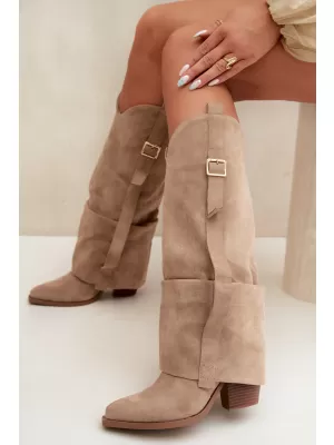 Damenstiefel BOTO 7699A KHAKI