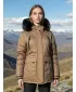 Winterjacke für Damen ALPINE PRO WERDA 3 SEPIA-TÖNUNG
