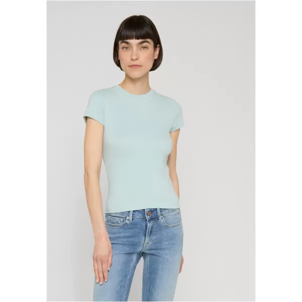  Damen-T-Shirt URBAN CLASSICS TB8569-23663 GEDÄMPFTES BLAU 