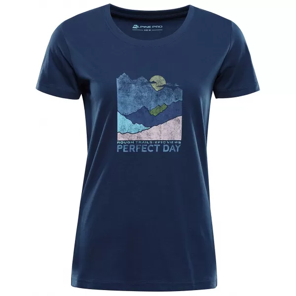  Damen-T-Shirt ALPINE PRO TERMESA 4 MONDSCHEIN-OZEAN-VARIANTE PB 