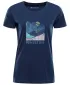 Damen-T-Shirt ALPINE PRO TERMESA 4 MONDSCHEIN-OZEAN-VARIANTE PB