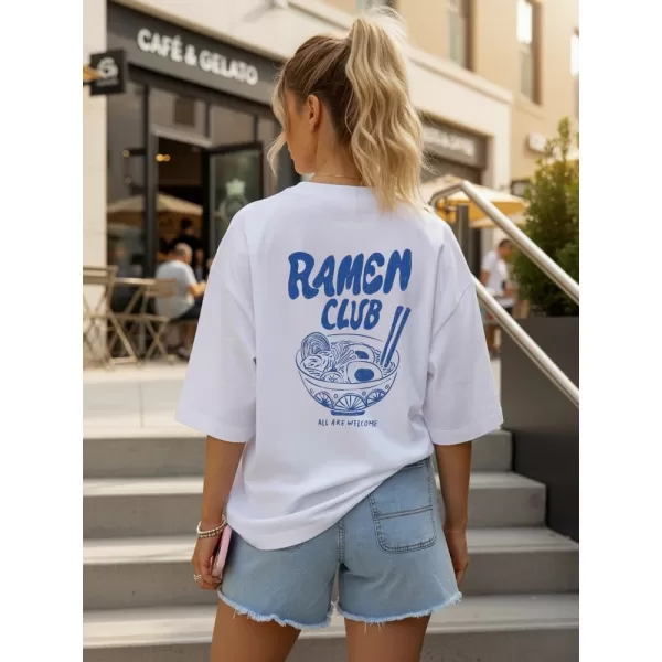  Damen-T-Shirt DSTREET NX9506RY-WH-O WEIß 