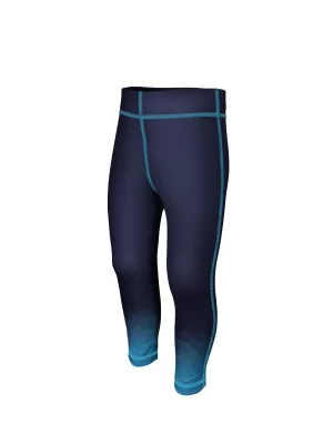 Funktionsleggings für Kinder WAMU MOZAIKA DUNKELBLAU