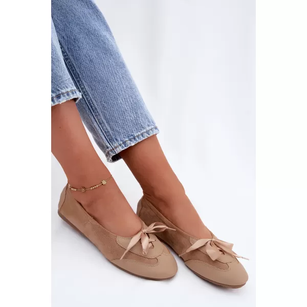  Ballerinas für Damen BOTO 8531 BRAUN 