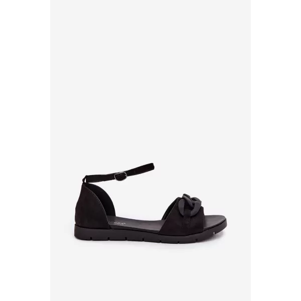  Damensandalen VINCEZA 17320 SCHWARZ 