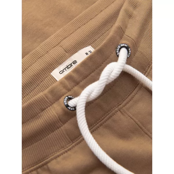  Herren-Jogginghose OMBRE OM-PABS-0305 BRAUN 