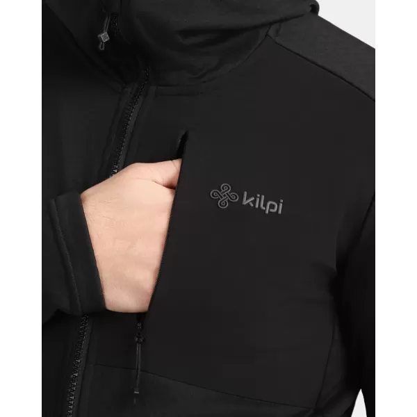  Fleece-Sweatshirt für Herren KILPI SEVELEN-M 1M0202KI SCHWARZ 