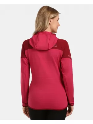 Fleece-Sweatshirt für Damen KILPI MEMPHIS-W 1L0201KI ROSA