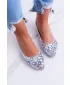 Ballerinas für Damen BOTO CC87 SILBER