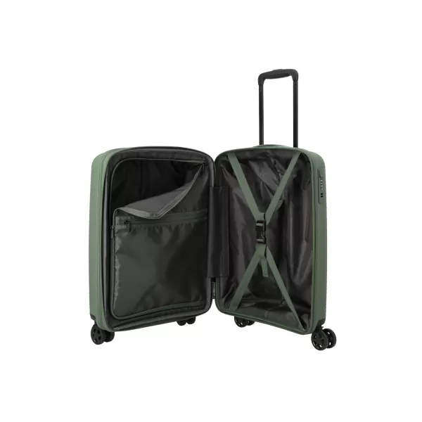  Koffer TRAVELITE AIR STRIPE 4W S EXP GRÜN 