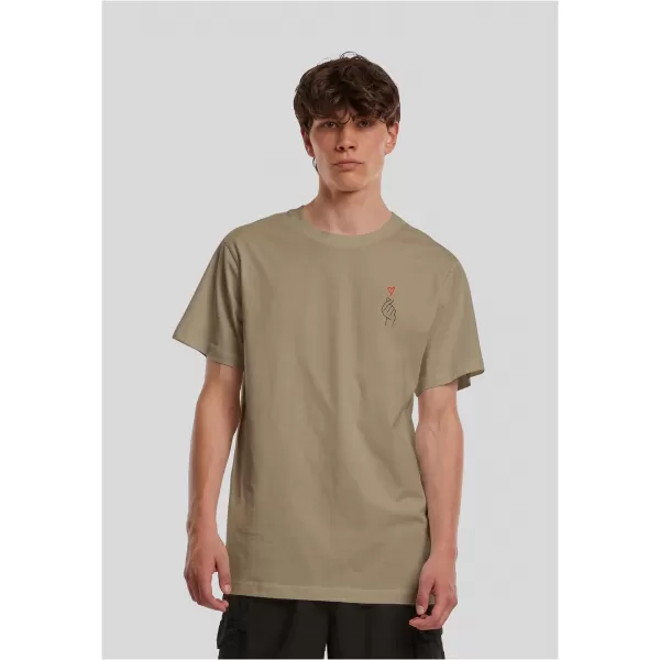  Herren-T-Shirt URBAN CLASSICS TB8997-00176 OLIVE 