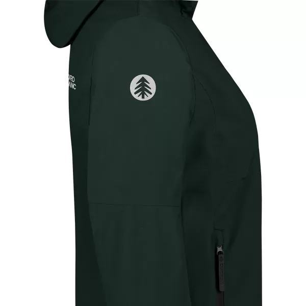  Wasserdichte Damenjacke NORDBLANC BOURNE NBSJL8317 DUNKELGRÜN 