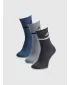 Herrensocken 4F WSS26USOCM589 MEHRFARBIGE MELANGE