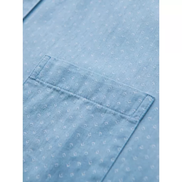  Herrenhemd OMBRE K702 HELLBLAU 