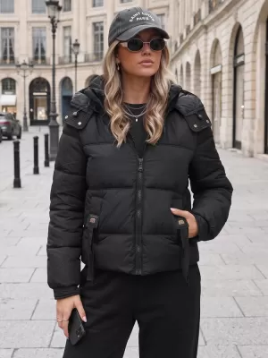Damenjacke DSTREET TY5747 SCHWARZ