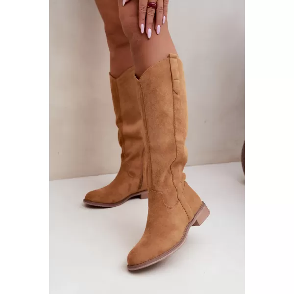  Damenstiefel BOTO LQ-116 KAMEL 