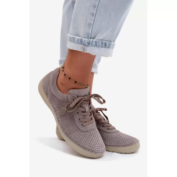  Damen-Stiefeletten BOTO 26PB18-121 TAUPE 