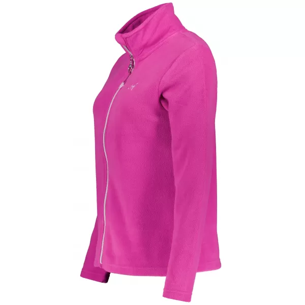  Fleece-Sweatshirt für Damen ALTISPORT ILKI FUCHSIE 