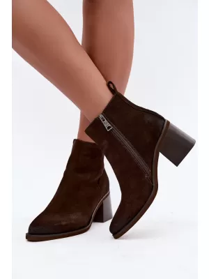 Damen-Stiefeletten VINCEZA 133100 SCHOKOLADE