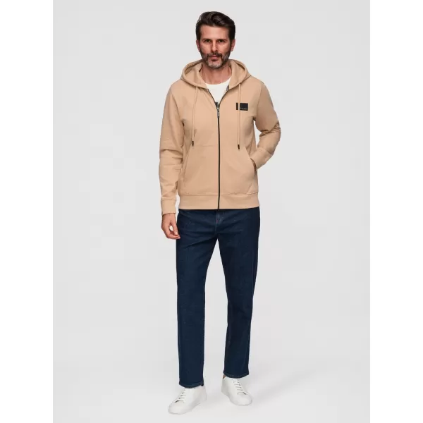  Herren-Sweatshirt OMBRE OM-SSZP-0256 SAND 