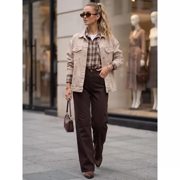  Damenhosen DSTREET UY3136 BRAUN 
