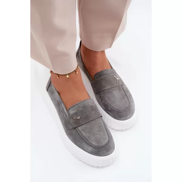  Damen-Stiefeletten VINCEZA 93218 GRAU 