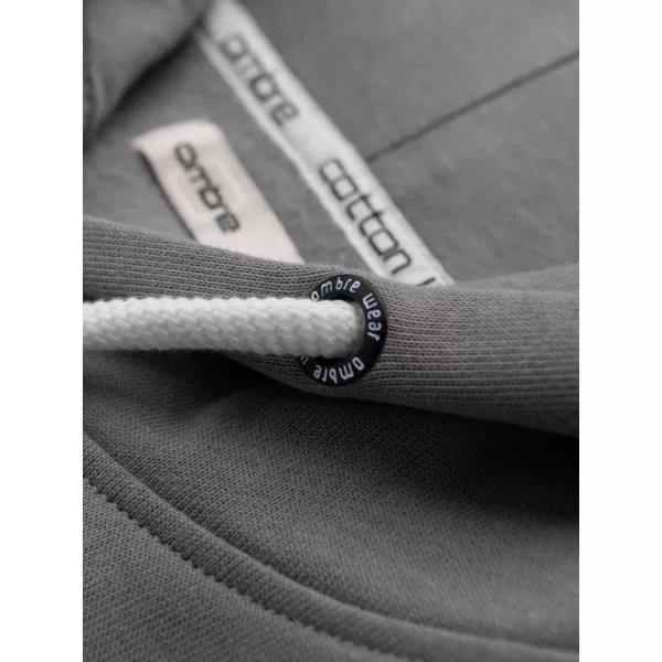  Herren-Sweatshirt OMBRE OM-SSBN-0270 GRAU 