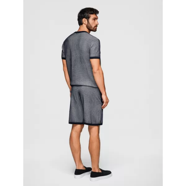  Herrenshorts OMBRE OM-SRCS-0202 MARINEBLAU 